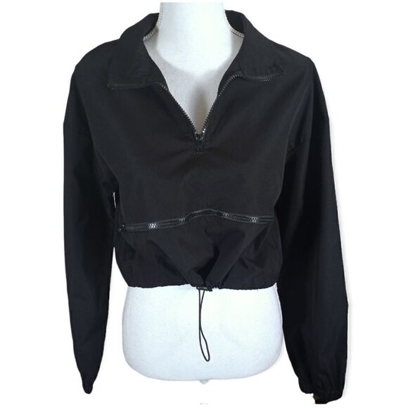 SHEIN Jackets & Blazers - SHEIN BLACK CROP JACKET SZ.8/10 L EUC